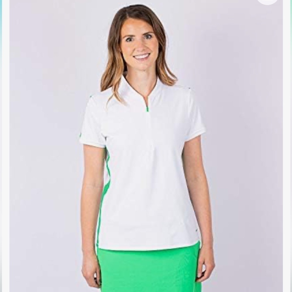 Cutter & Buck Annika DryTech Women’s Quarter Zip Top, SPF 50, Poly/Spandex, S